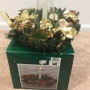 Artificial Christmas Tabletop Wreath